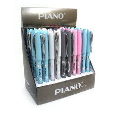 Ручка масляна "PIANO" PТ-273 гріп синя (50) Ручка масляна "PIANO" PТ-273 гріп синя (50)