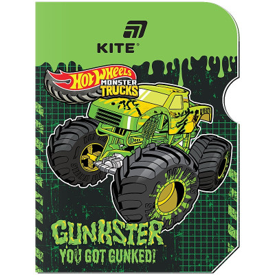 Блокнот А6/60арк. "Kite" /HW26-223/ вирубка, клей Hot Wheels Monster Trucks (1/50)