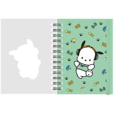 Блокнот А6/80арк. "Kite" /PC26-229/ вирубка, спіраль Pochacco (1/50)