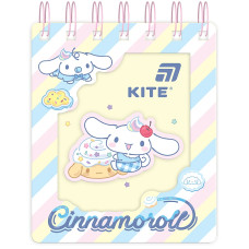 Блокнот А6/80арк. "Kite" /CR26-276/ вирубка, спіраль Cinnamoroll (1/50)