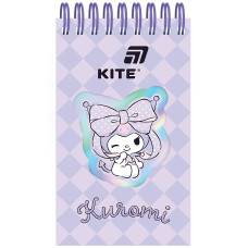 Блокнот А6/80арк. "Kite" /HK26-279-2/ вирубка, спіраль Kuromi (1/50)