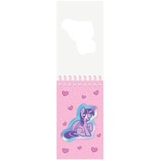 Блокнот А6/80арк. "Kite" /LP26-279/ вирубка, спіраль My Little Pony (1/50)