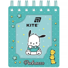 Блокнот А6/80арк. "Kite" /PC26-276/ вирубка, спіраль Pochacco (1/50)