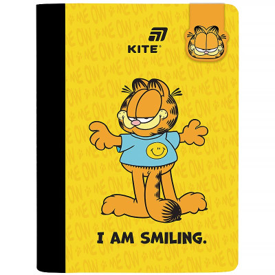 Блокнот А5/60арк. "Kite" /GF26-192/ з магн. закладкою # Garfield Retro/Classic (1/20)