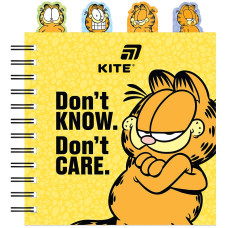 Блокнот 155×166 мм/80арк. "Kite" /GF26-278/  #, з розділювачами Garfield Retro/Classic (1/24)