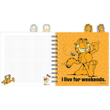 Блокнот 155×166 мм/80арк. "Kite" /GF26-278/  #, з розділювачами Garfield Retro/Classic (1/24)