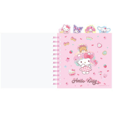 Блокнот 155×166 мм/80арк. "Kite" /HK26-278/  #, з розділювачами Hello Kitty MIX (1/24)