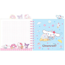 Блокнот 155×166 мм/80арк. "Kite" /HK26-278/  #, з розділювачами Hello Kitty MIX (1/24)