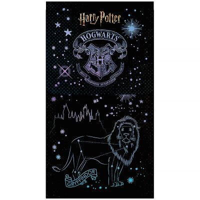 Блокнот 80х145мм/60арк. "Kite" /HP26-092/ на магніті, # Harry Potter (1/30)