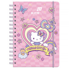 Блокнот А5/80арк. "Kite" /HK26-190-1/ # на спіралі Hello Kitty (1/10)