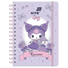 Блокнот А5/80арк. "Kite" /HK26-190-2/ # на спіралі Kuromi (1/10)