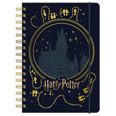 Блокнот А5/80арк. "Kite" /HP26-190/ # на спіралі Harry Potter (1/10)