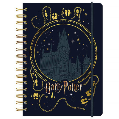 Блокнот А5/80арк. "Kite" /HP26-190/ # на спіралі Harry Potter (1/10)