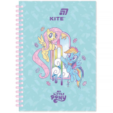 Блокнот А5/80арк. "Kite" /LP26-277/ на спіралі пласт.обкл. # My Little Pony (1/24)