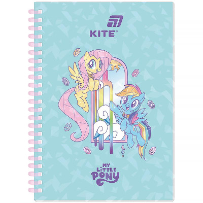 Блокнот А5/80арк. "Kite" /LP26-277/ на спіралі пласт.обкл. # My Little Pony (1/24)