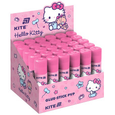 Клей-олівець 8г "Kite" /HK26-130/ PVP з індикатором Hello Kitty (30/600)