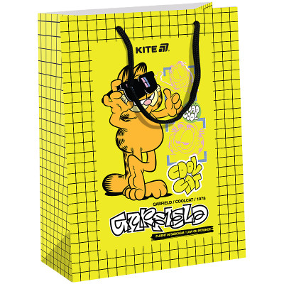 Пакет подарунковий "Kite" /GF25-265/ 18х24см, Garfield Retro (5/280)