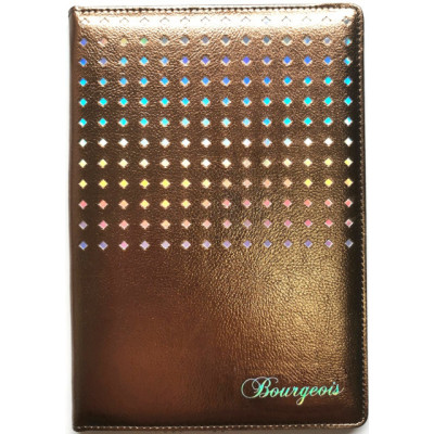 Блокнот "Bourgeois" А5/80 шкірзам Тв.обкл. /9241/ вн. Бл.80г, чисті (1/40)