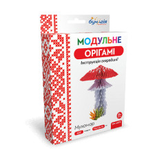 Модульне оригамі "Бумагія" "Мухомор" /ОМ6078/ (1/24)