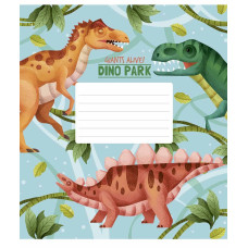 Зошит уч. "Школярик" 12арк.# /3227K/ "Dino park" виб.УФ-лак (хлопчик) (30/300)