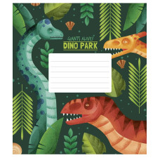 Зошит уч. "Школярик" 12арк.# /3227K/ "Dino park" виб.УФ-лак (хлопчик) (30/300)