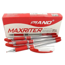 Ручка кулькова/масляна "PIANO" PT-335 "Maxriter" Червона (10/100) Ручка кулькова/масляна "PIANO" PT-335 "Maxriter" Червона (10/100)