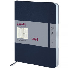 Щоденник "Axent" 2026 /8830-26-02-A/ Grand Strong, 195*255, синій (1/12)