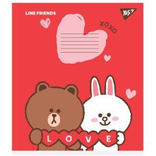 Зошит уч. "YES" 12арк.== /766545/ "Line friends" (25/500)