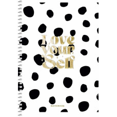 Блокнот "Student" /A5-SC-080-6125K/ 80арк.## ,ПК, тиснення 70г/м2 (3/72)