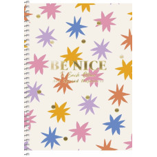 Блокнот "Student" /A5-SC-080-6125K/ 80арк.## ,ПК, тиснення 70г/м2 (3/72)