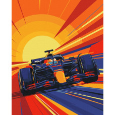 Картина за номерами "Brushme" /BS54508/ "Яскрава перемога" 40*50см