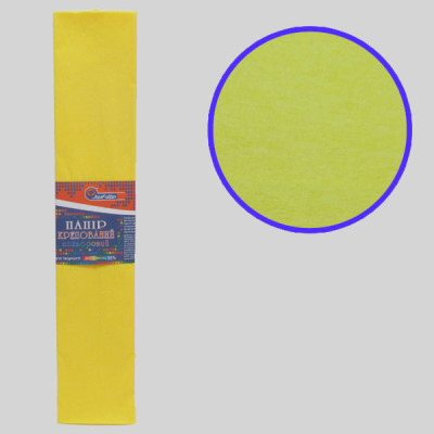 Гофропапір 110%, 20г/м2 JO /KR110-8012/ 50*200см, Салатовий (10/200)