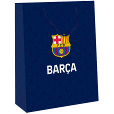 Пакет подарунковий "Kite" /BC25-266/ 26х32см, FC Barcelona (5/140)