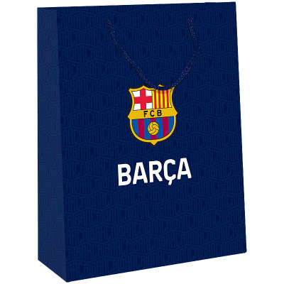 Пакет подарунковий "Kite" /BC25-266/ 26х32см, FC Barcelona (5/140)