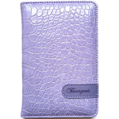 Блокнот "Bourgeois" А6/80 шкірзам Тв.обкл. /N9281/ вн. Бл.80г, чисті (1/60)