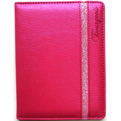 Блокнот "Bourgeois" А6/80 шкірзам Тв.обкл. /N9288/ вн. Бл.80г, чисті (1/60)