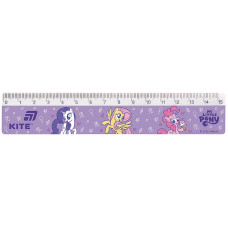 Лінійка 15см пл. "Kite" /LP26-090/ My Little Pony (1/100)