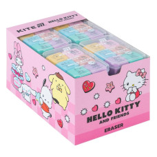 Набір гумок  "Kite" /HK26-145/ у пластик. боксі Hello Kitty and Friends (16)