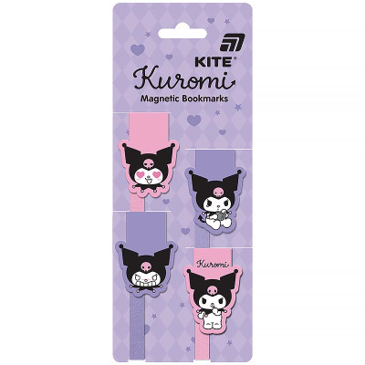 Набір магнітних закладок-лясе "Kite" /HK26-497-2/ Kuromi (1/24)