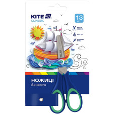 Ножиці дитячі "Kite" /K-123-2/ з гум. вставками, 13см Kite Classic (1/12)