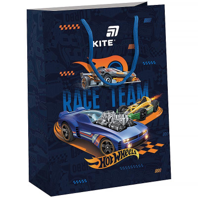 Пакет подарунковий "Kite" /HW26-265/ 18х24см, Hot Wheels (5)