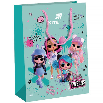 Пакет подарунковий "Kite" /LO26-265/ 18х24см, LOL SURPRISE (5)