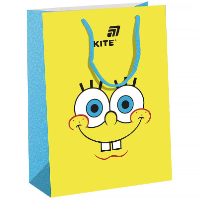Пакет подарунковий "Kite" /SB26-265/ 18х24см, SpongeBob SquarePants (5)