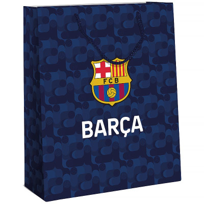 Пакет подарунковий "Kite" /BC26-266/ 26х32см, FC Barcelona (5)