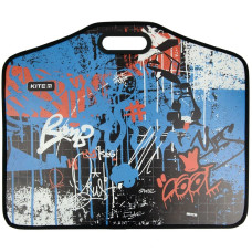 Портфель на липучках, 1 від., A3 "Kite" /K22-208-02/ "Street Style" (1/18/36)