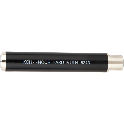 Олівець цанговий "Koh-i-Noor" /5343/ метал. корп., дов=103мм, гриф-10мм , для кругл. крейди (чорн. кол.корп