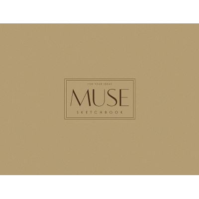 Скетчбук А4+/40арк. "MUSE" /PB-GB-040-030/ склейка гор. (100г/м2) (2/44)