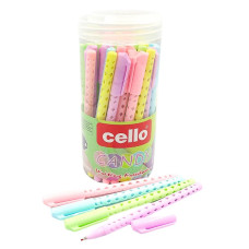 Ручка кулькова CELLO /CL-2371T(DSCN0709)/ "CANDY" синя (50/1500)