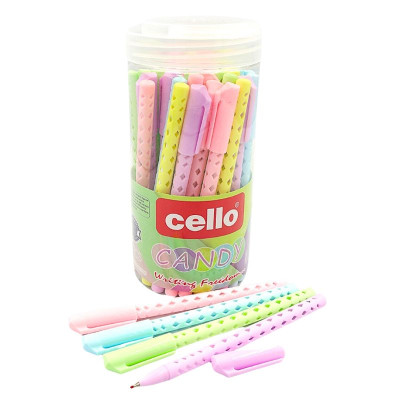 Ручка кулькова CELLO /CL-2371T(DSCN0709)/ "CANDY" синя (50/1500)