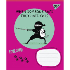 Зошит уч. "1В" 48арк.== /766027/ "Love cats" (10/200)